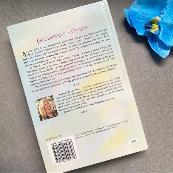 DOREEN VIRTUE Goddesses & Angels hardcover book - Picture 6 of 6